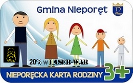 20% rabatu na gry laserowe dla posiadacza Karty Dużej Rodziny Nieporęt